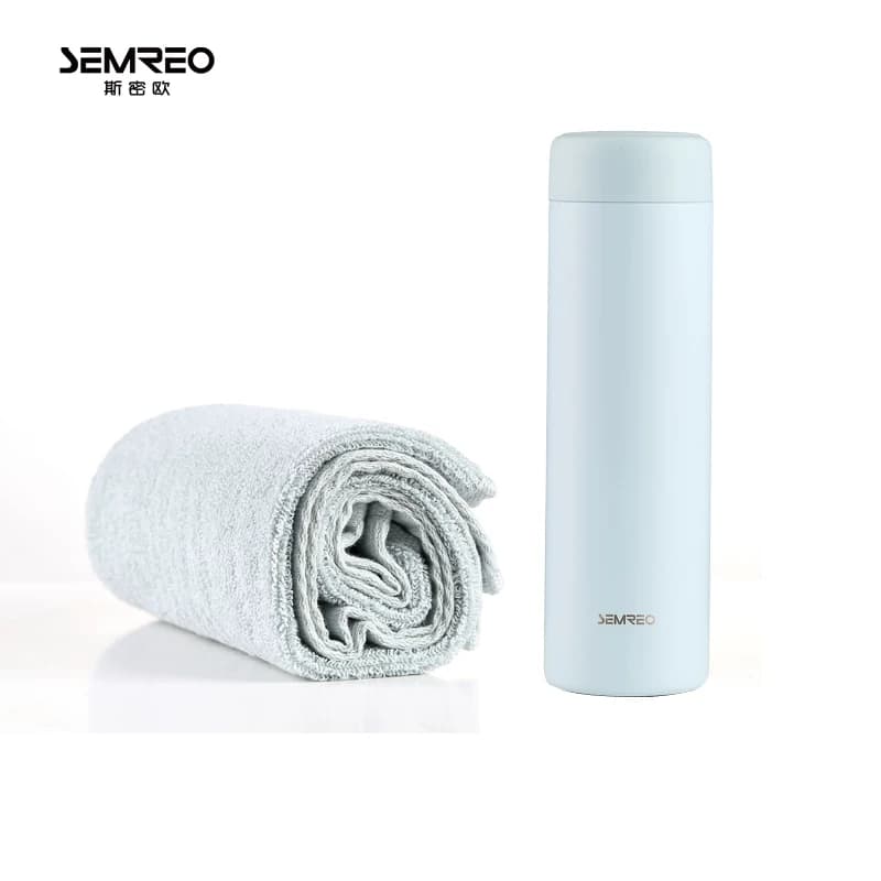 斯密欧 SEMREO心悦套装 MT119 500ml保温杯+纯棉毛巾