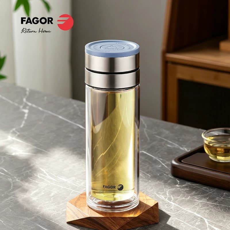 法格暖萃双层玻璃杯