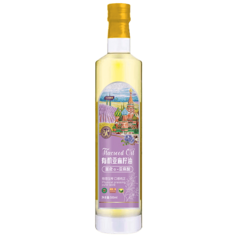 卡尔维娅有机（亚麻籽油）紫瓶单瓶750ML