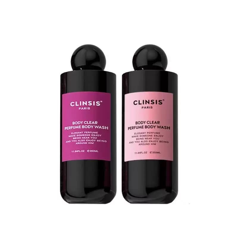 Clinsis珂莱诗香氛沐浴露组合两支装巴黎少女350ml+茶花少女350ml