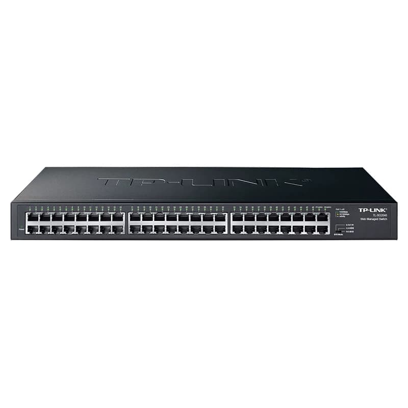 TP-LINK 48口全千兆交换机 Web网管以太网交换机 TL-SG2048