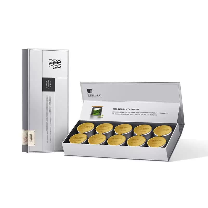 小罐茶 特级金骏眉红茶茶叶花果香馥郁银罐系列10罐40g