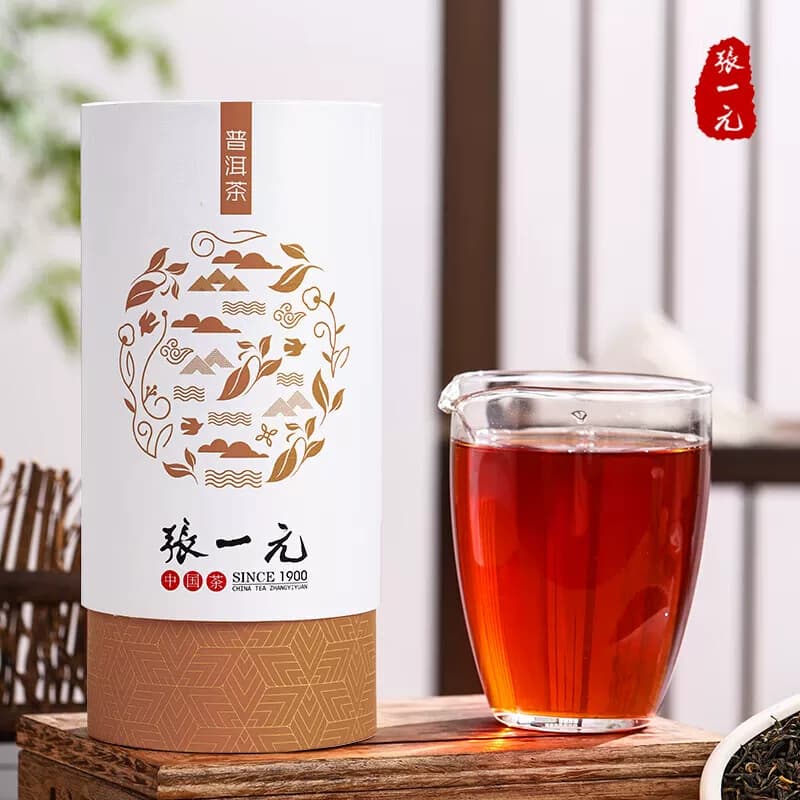 张一元茶语系列100g普洱茶叶特级浓香型香中华老字号（单位：盒）