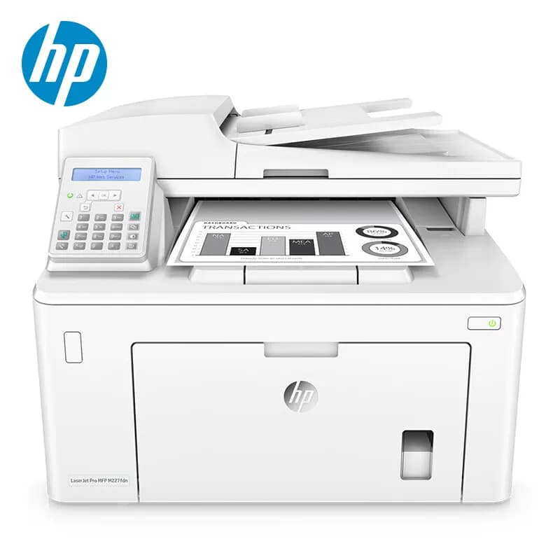 HP/惠普 A4黑白激光四合一打印机 自动双面 M227fdn