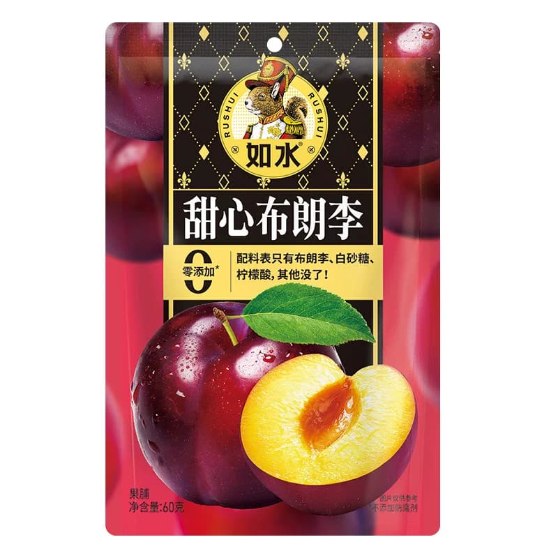 如水甜心布朗李3袋装 60g/袋
