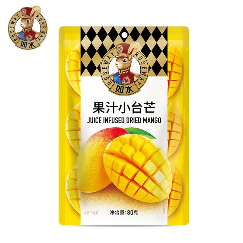 如水果汁小台芒3袋装 80g/袋