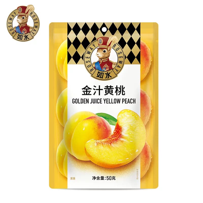 如水金汁黄桃3袋装 50g/袋