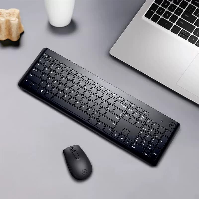 戴尔（DELL）办公家用KM3322W无线键鼠套装无线2.4G 防泼溅防褪色