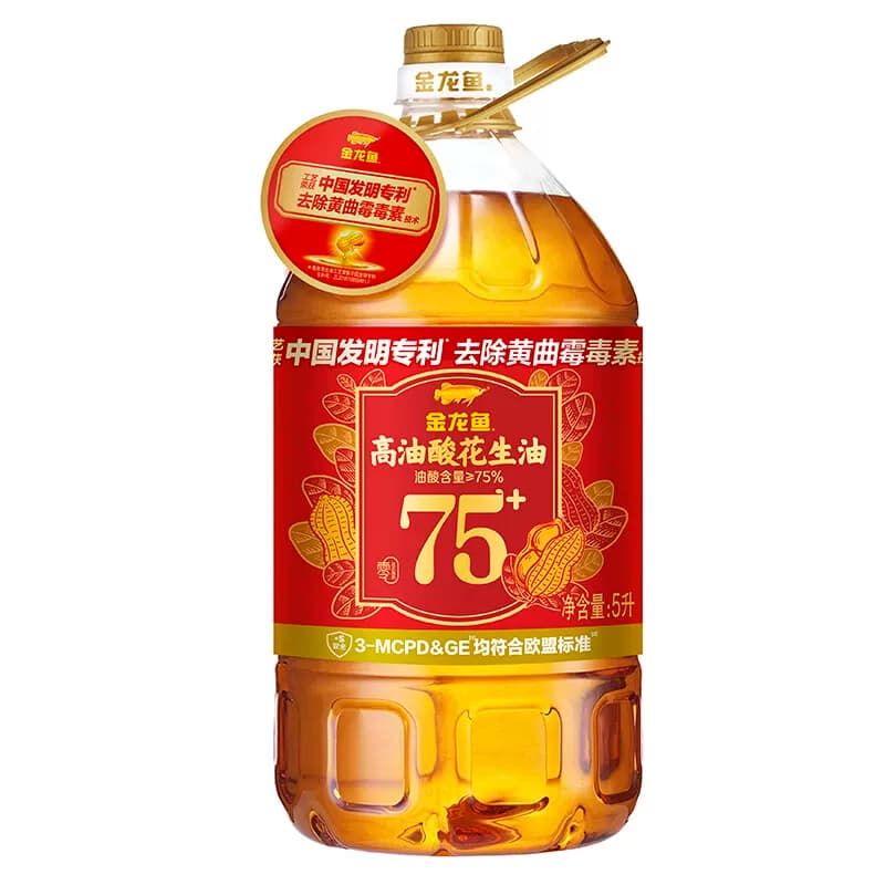 金龙鱼高油酸花生油5L