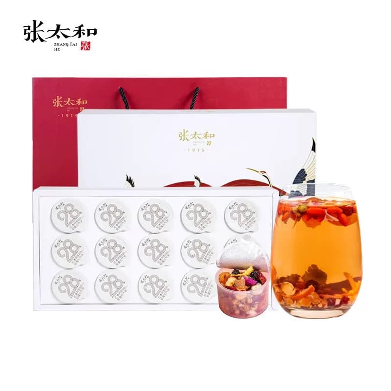 张太和红参阿胶玫瑰元气茶315g（21g*15）
