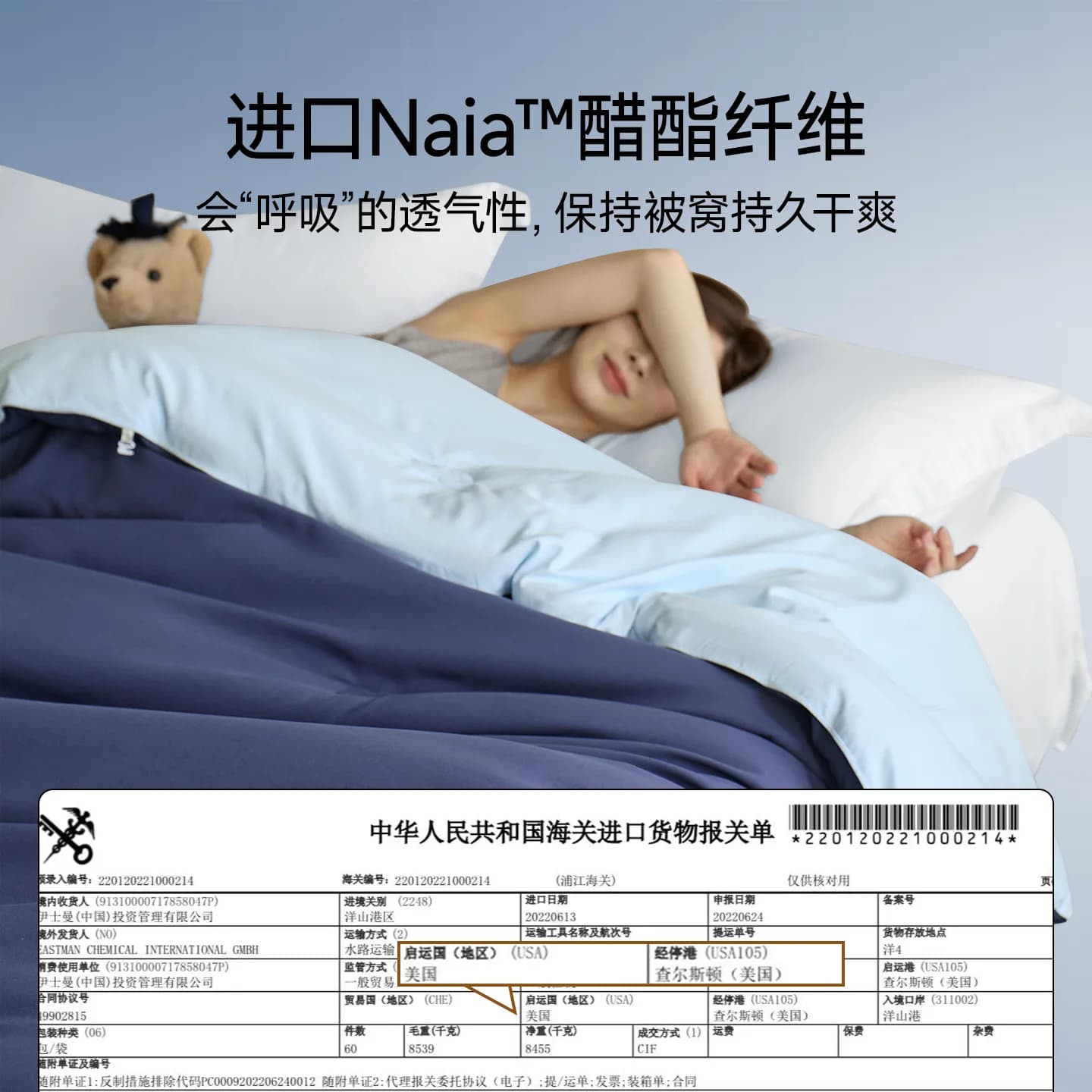 TeenieWeenie小熊A类四季深睡被抗菌控温被子被芯春秋被保暖冬被,详情图 4