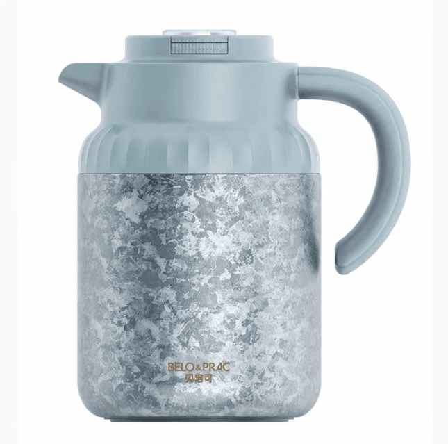 贝洛可 BK387钛忆-纯钛焖茶壶 1500ml 纯钛智能显温保温壶家用 个