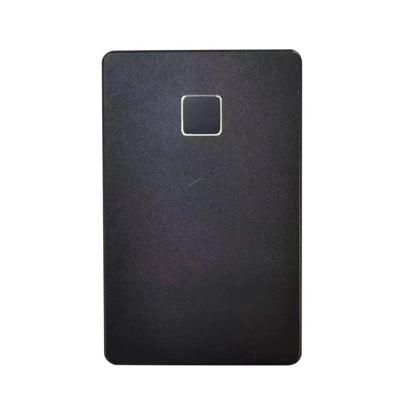 新源绿网 GE-2024F-YP 指纹加密移动存储硬盘 84mm*54mm*8mm（计价单位：个）黑色