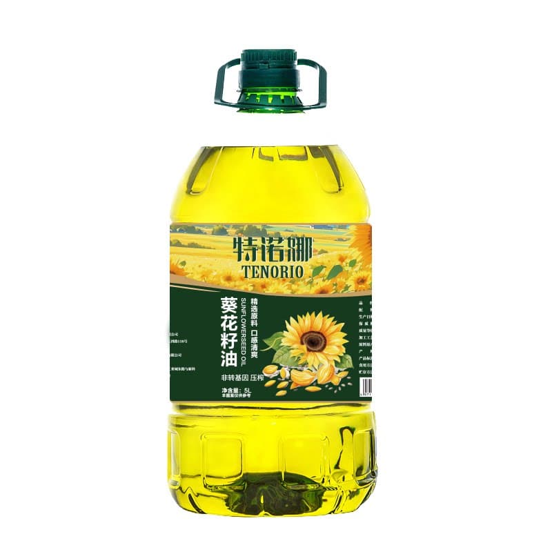 特诺娜非转基因葵花籽油5L/桶