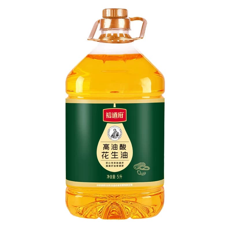 裕道府 高油酸花生油 5L*1桶