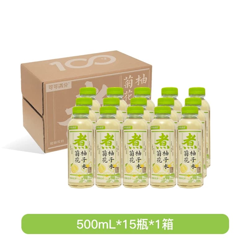 可可满分菊花柚子水500ml*15瓶/箱