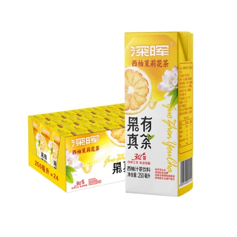 深晖西柚茉莉花茶 250ml*24盒