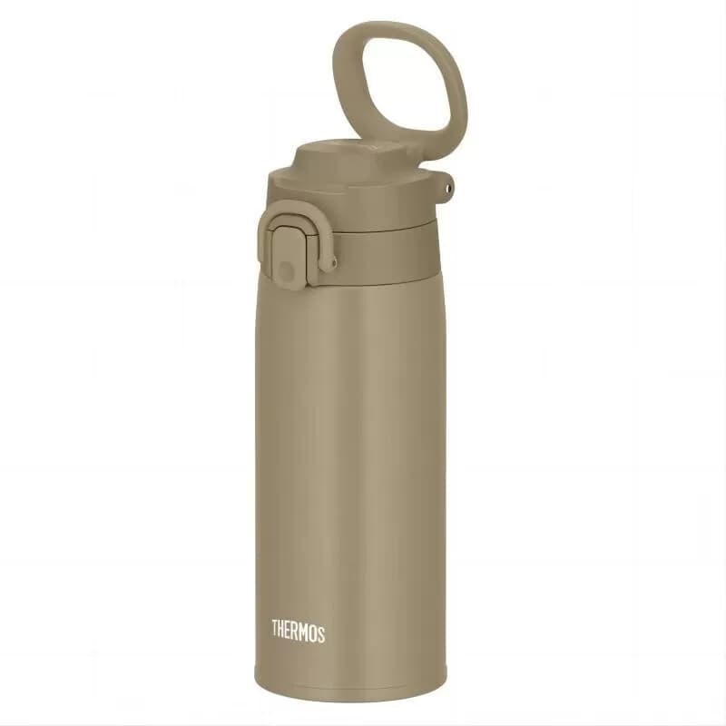 膳魔师THERMOS手提保温杯大容量保冷杯子JOS 卡其色550ml 日版
