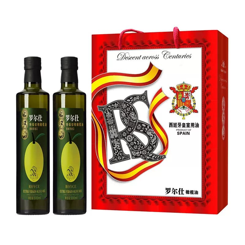【罗尔仕】 西班牙皇家罗尔仕特级初榨橄榄油500ml 双支