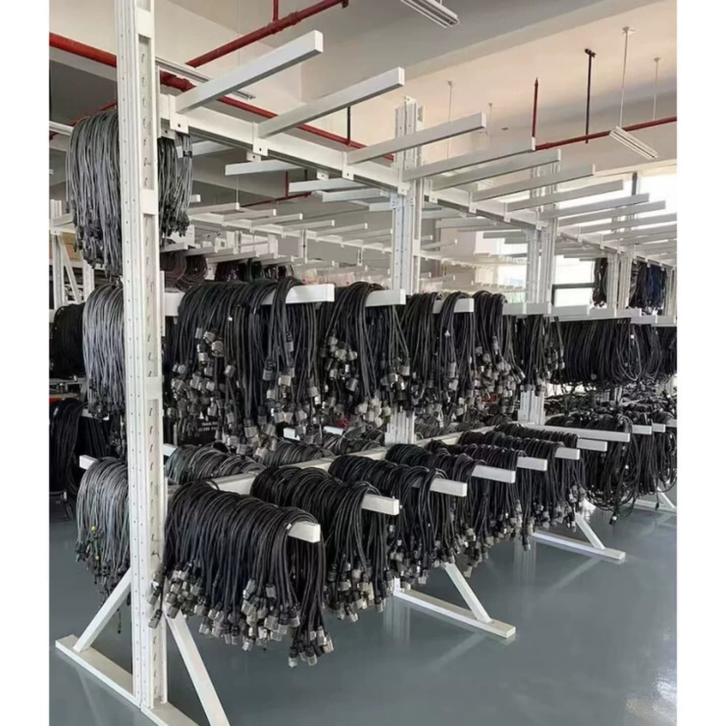 电源线线束线材专用整理架工厂仓库电缆舞美灯光挂线货架展示