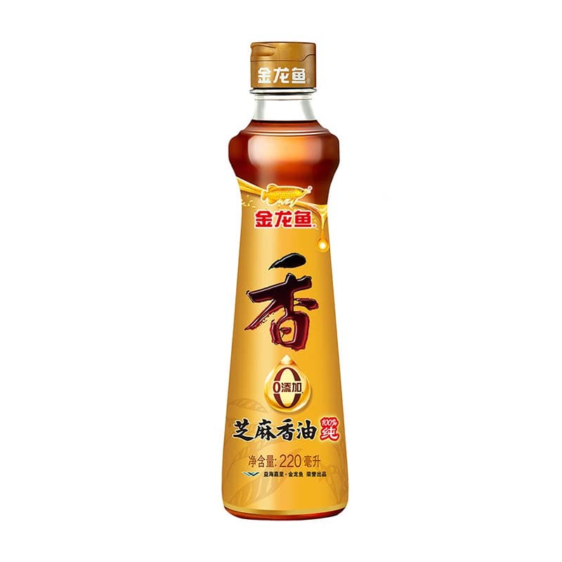 金龙鱼初榨芝麻香油220ml