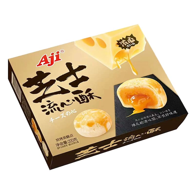 Aji芝士流心酥220g*4 休闲零食中式糕点心食品