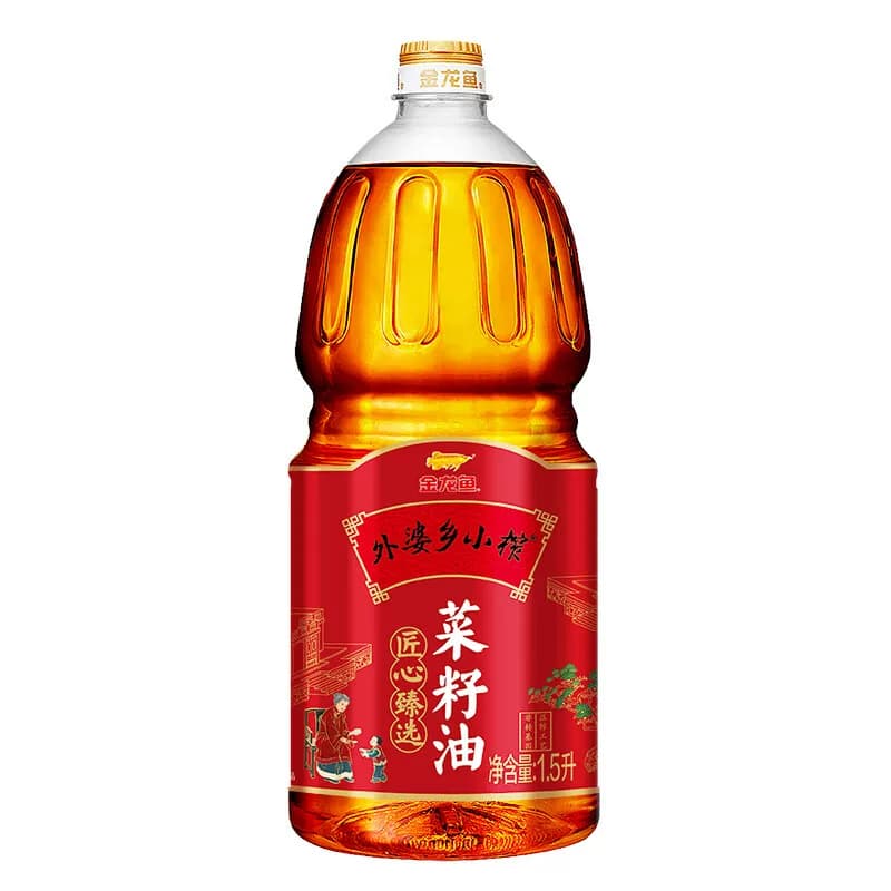 金龙鱼外婆乡小榨匠心臻选菜籽油1.5L