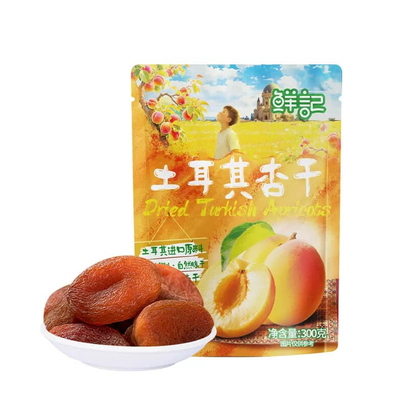 鲜记土耳其杏干300g(0添加)