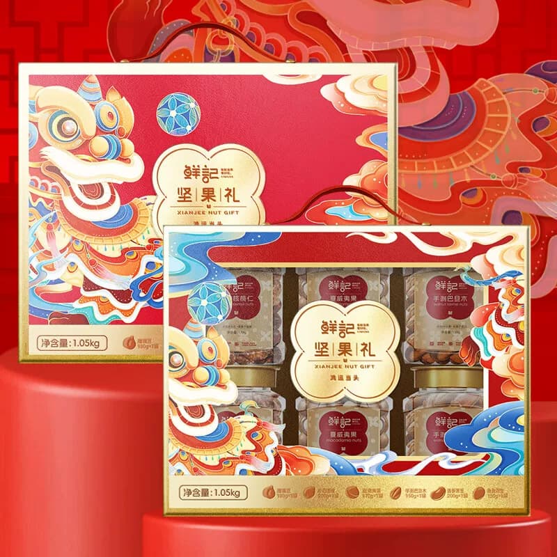 鲜记坚果礼-鸿运当头1.05kg