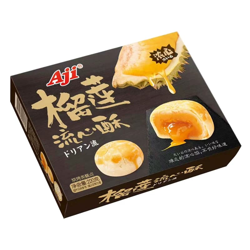 Aji榴莲流心酥220g*4 休闲零食中式糕点心食品
