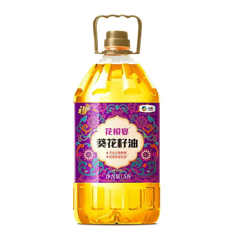 福临门花悦宴葵花籽油5L