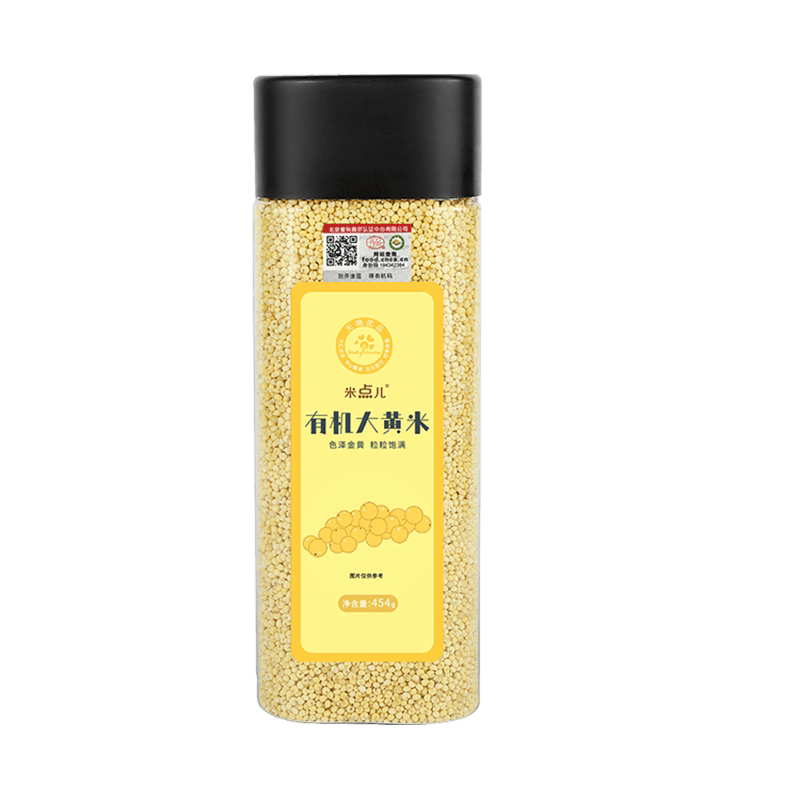 米点儿有机大黄米 454g*2罐