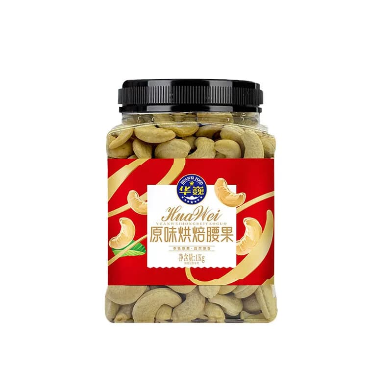 华巍实惠装 原味烘焙腰果 1000g