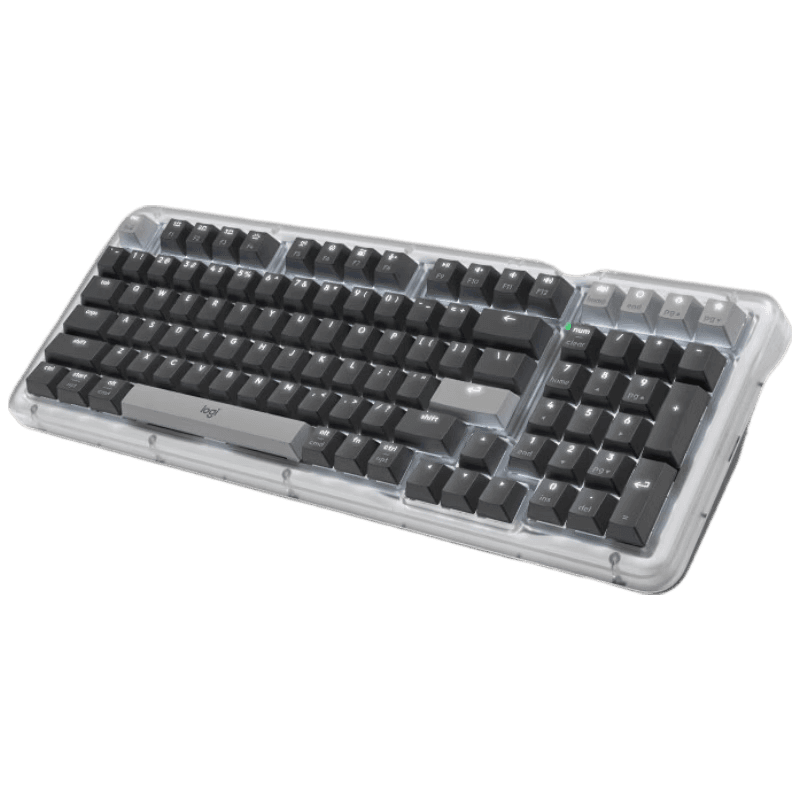 罗技 琥珀系列 AI客制化无线机械键盘 黑色 ALTO KEYS K98M