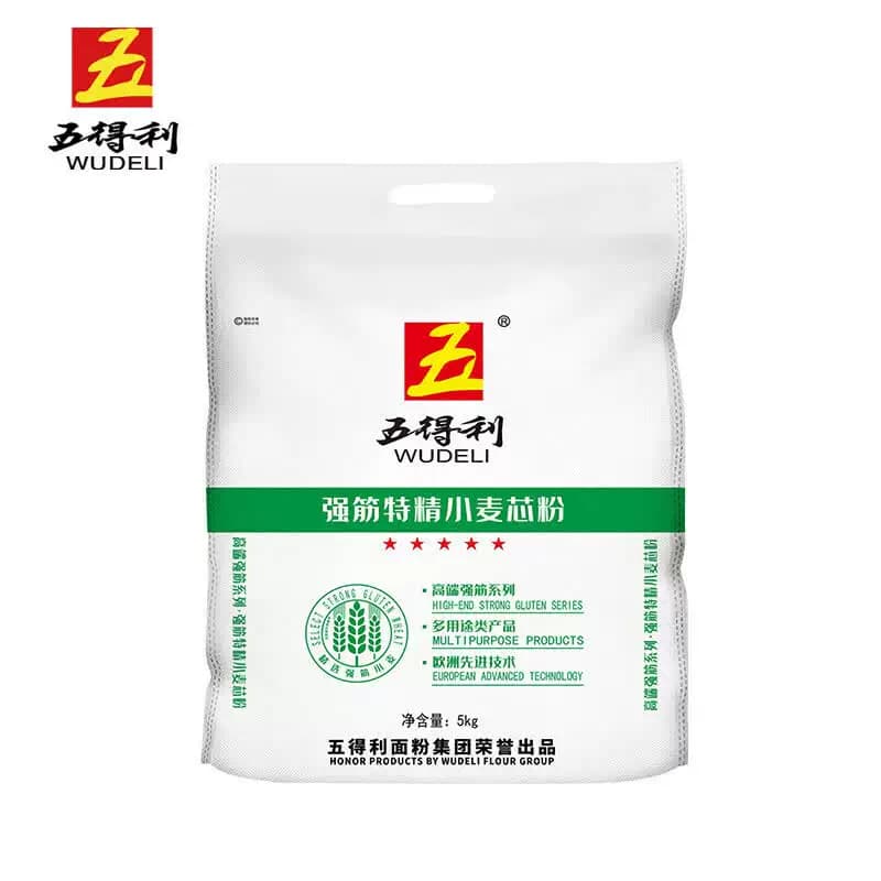 五得利强筋特精小麦芯粉5KG 雪花麦芯粉优质面粉