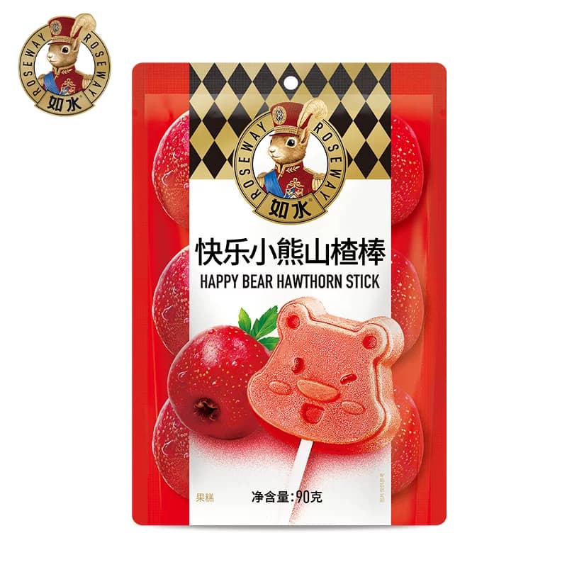 如水快乐小熊山楂棒3袋装 90g/袋