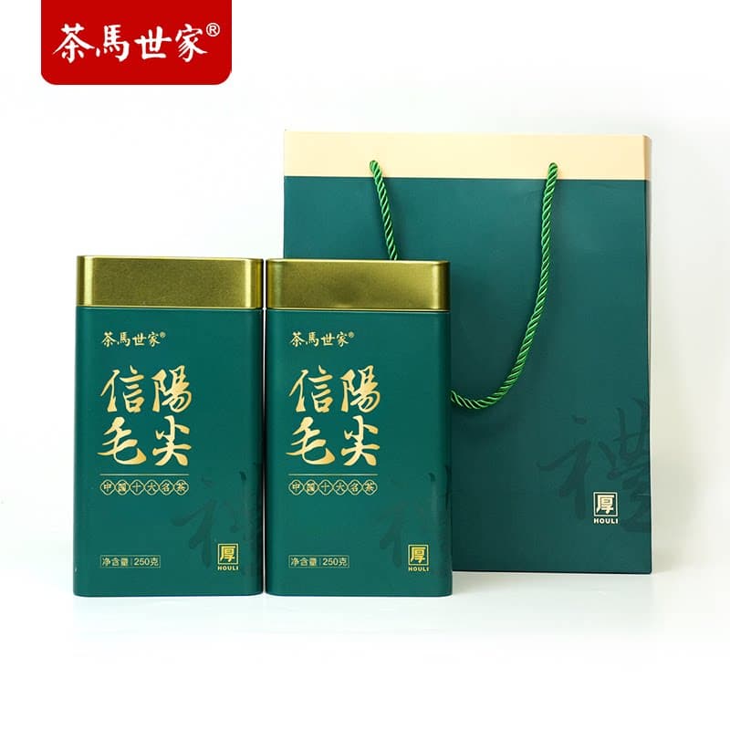 茶马世家®信阳毛尖双罐装500g
