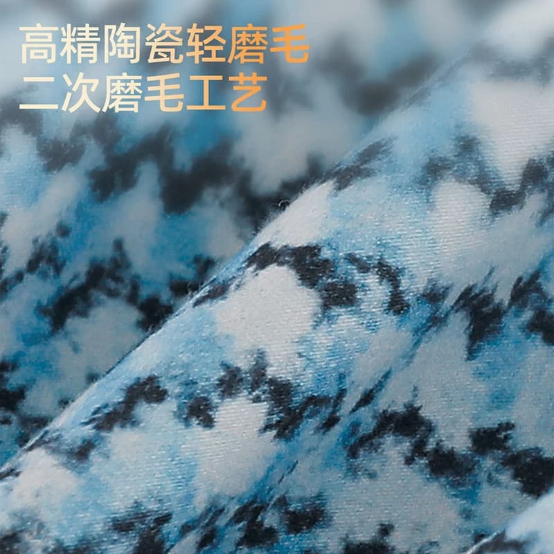 梦洁梦洁磨毛纯棉秋冬床上用品加厚保暖被套,详情图 6