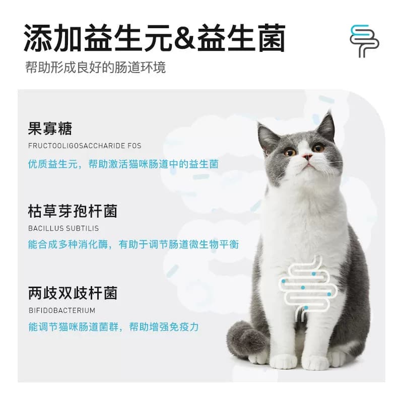 LORDE里兜全价冻干成猫粮肠道护理英短猫咪主粮2kg
