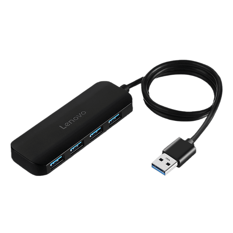 联想usb拓展坞3.0分集线器插头多口typec转换器多用扩展器hub