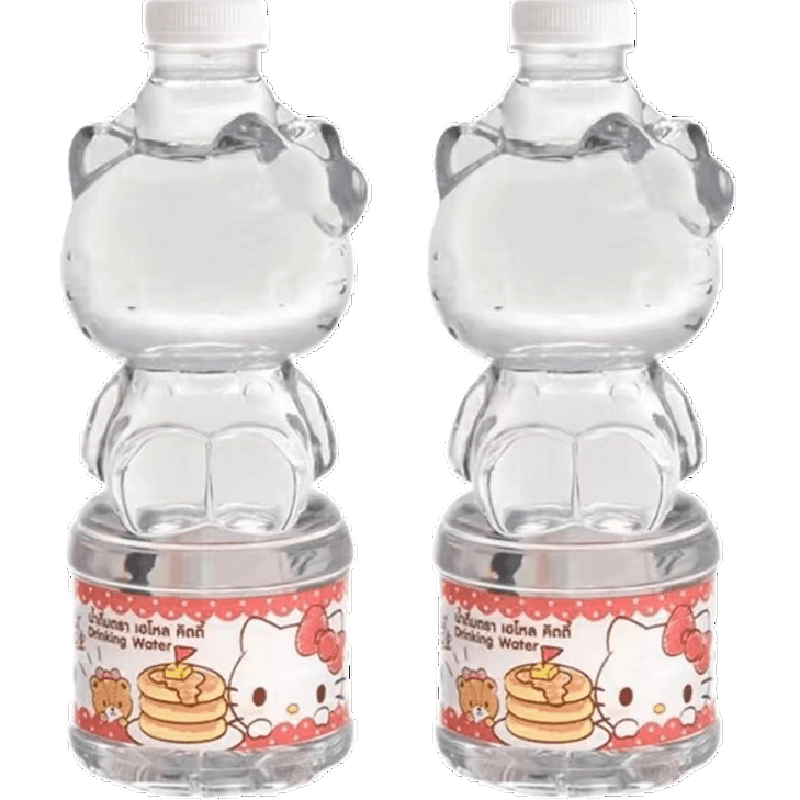 泰国进口hellokitty饮用纯净水620ml进口饮料可爱送女友