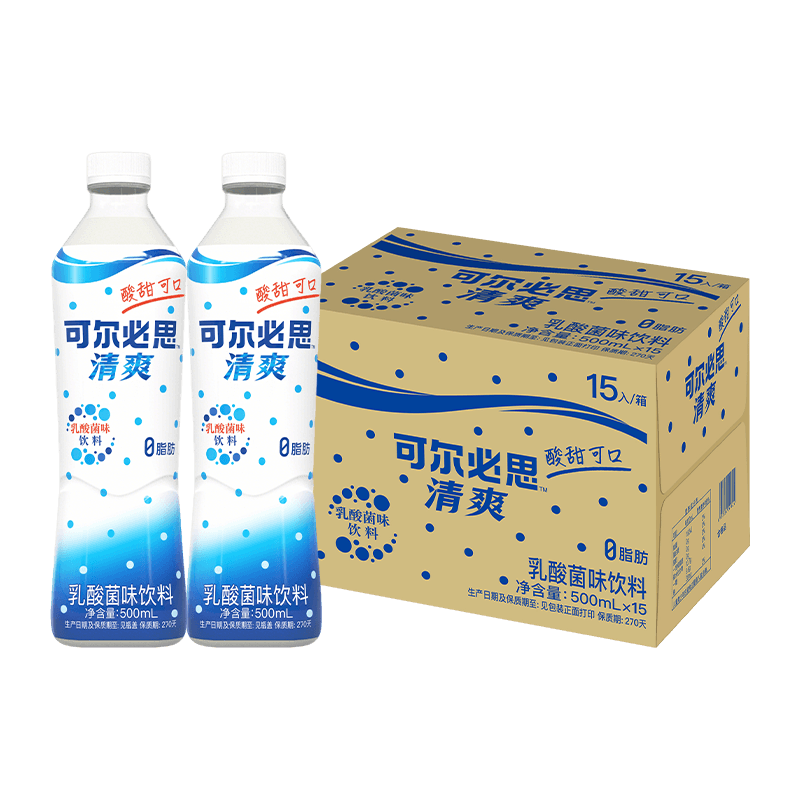 Calpis/可尔必思乳酸菌味饮料(原味)500mL*15瓶整箱装