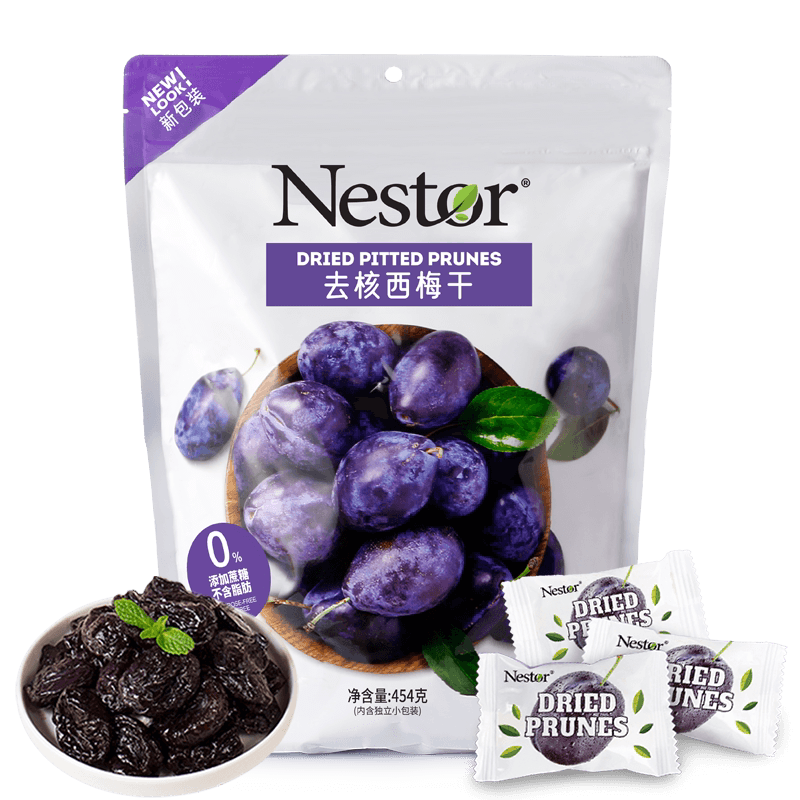 Nestor智利去核西梅干原料天然口味纯正软糯健康休闲零食