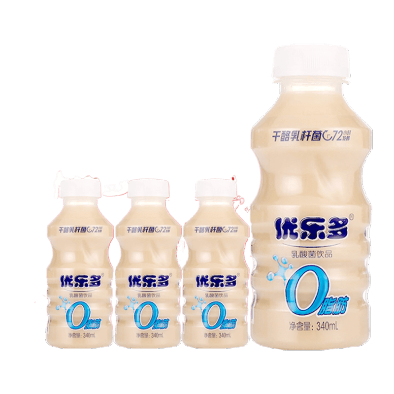 优乐多原味发酵乳酸菌饮品益生菌酸奶礼盒装