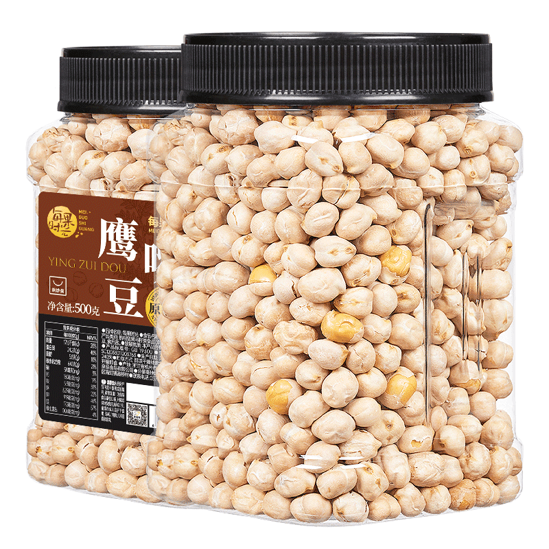 每果时光鹰嘴豆特大新疆木垒五谷杂粮每日坚果即食坚果炒货,详情图 1