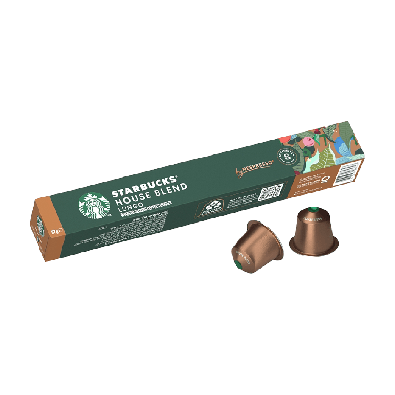 星巴克中度烘焙特选综合大杯nespresso胶囊咖啡