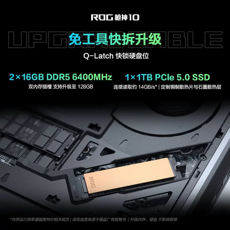 ROG/玩家国度枪神10笔记本电脑U9游戏本RTX5070/5060/5070Ti学生电竞本,详情图 4