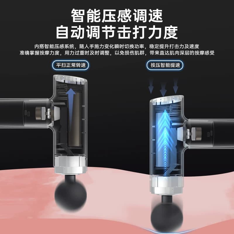 联想迷你筋膜枪肌肉按摩器mini男女生多功能颈膜抢放松肌膜仪电动,详情图 5