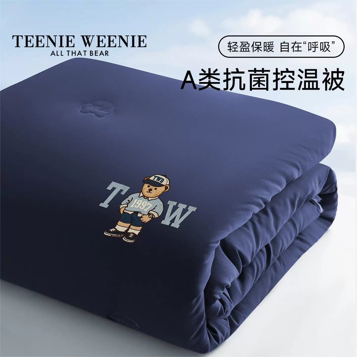 TeenieWeenie小熊A类四季深睡被抗菌控温被子被芯春秋被保暖冬被,详情图 2