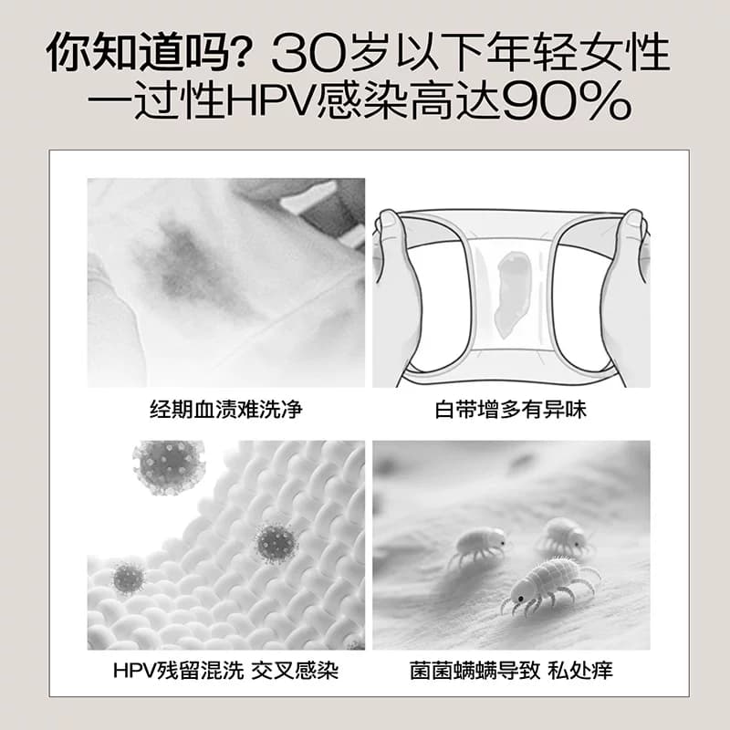 RUFI内衣裤洗衣液专用清洗剂抑菌除螨去血渍持久留香,详情图 6